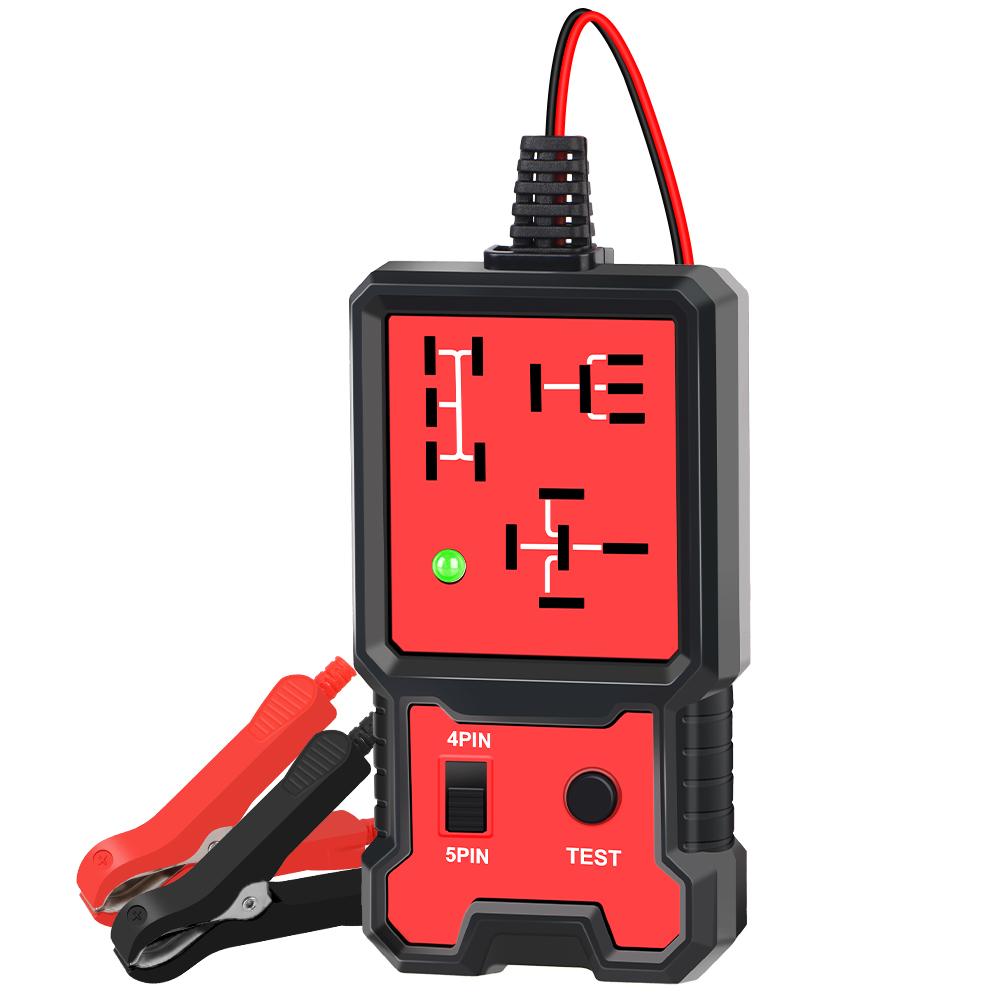 LED Indicator Light Car Accessories Car Relay Tester Universal 12V Car Battery Checker