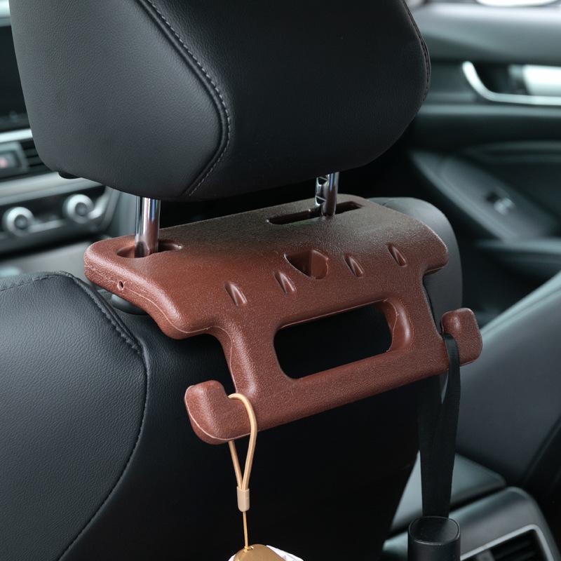 1PCS Car Seat Back Hook Seat Elderly and Children with Safety Armrest Seat Multi-function Rear Seat Creative Car Hook Car Handle Hook