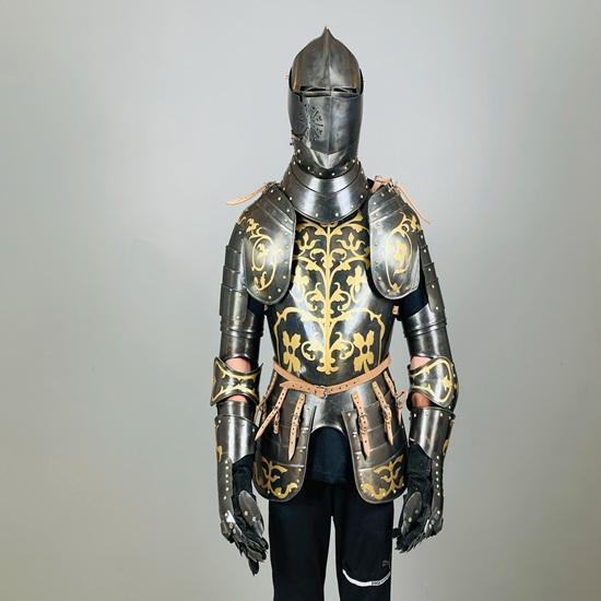 Armure de Compétition d'Anton Peffenhauser Armure Médiévale Demi-Armure Costume de Guerrier de Bataille Halloween Meilleur Cadeau Pour Lui