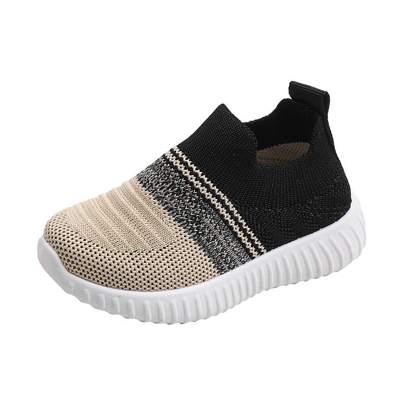 Baby Sneakers Fashion Children Flat Shoes Infant Kids Baby Girls Boys Solid Stretch Mesh Sport Running Sneakers Shoes