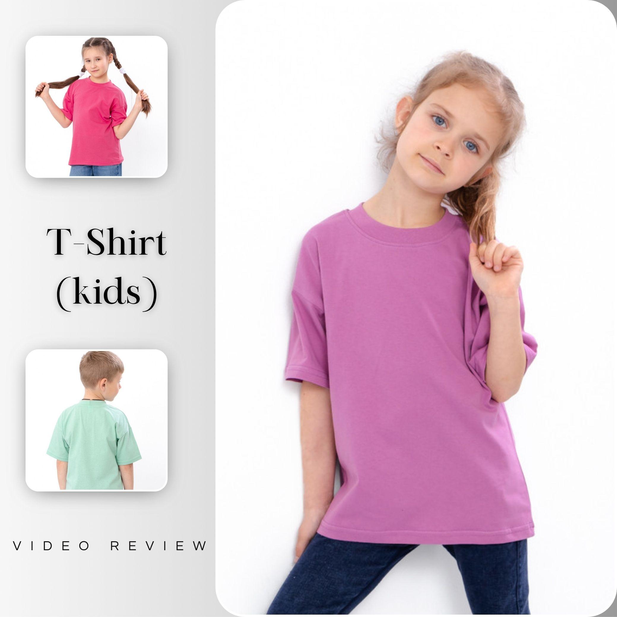Children’s Unisex T-Shirt – Lightweight Cotton Fabric, Summer, 6414-001-3 HC