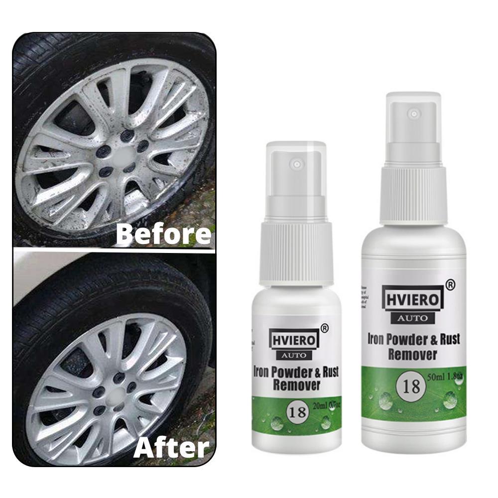 Car Paint Wheel Iron Powder Auto Cleaning Agent Wheel Rim Cleaner Spot Remover Polishes Coating Supplie Spot Rust Tar