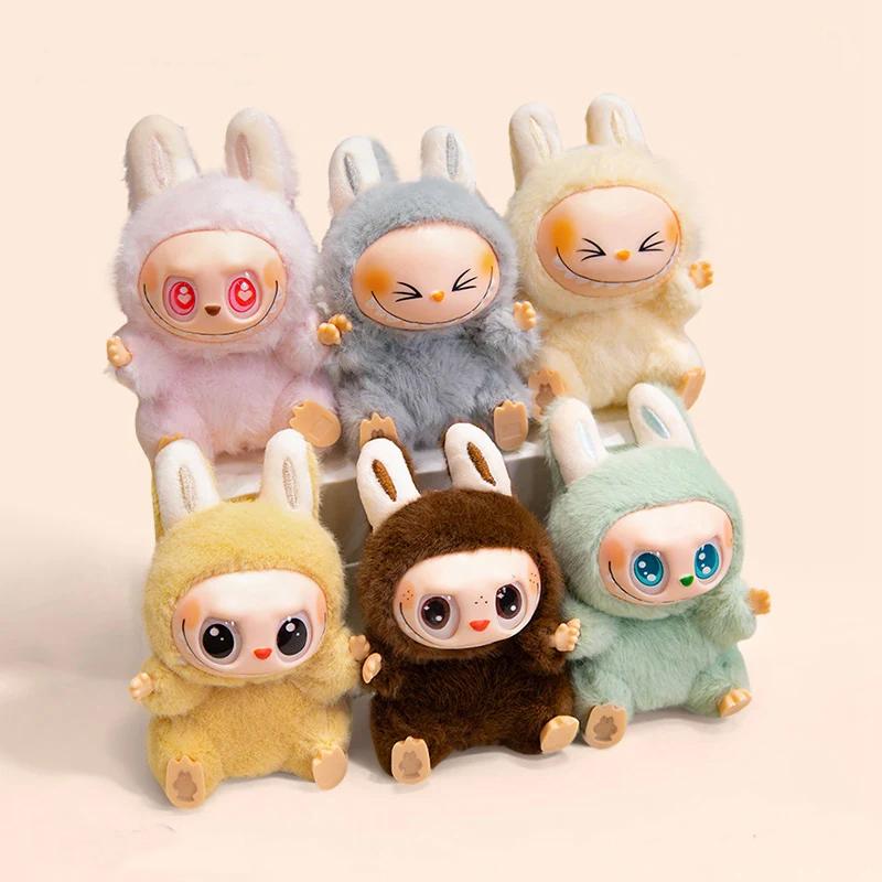 Rabbit Plush Toy Cartoon Cute Doll Bag Backpack Pendant Keychain Birthday Gift