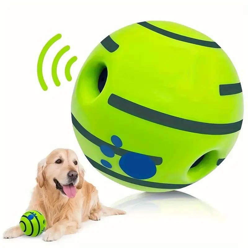 Funny Interactive Giggle Ball for Dog IQ Training Pet Toy Stimulating Play Mental Stimulation and Exerci