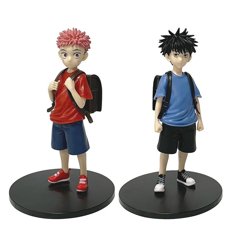 Anime Figure Jujutsu Kaisen Itadori Yuji Fushiguro Megumi Standing Model Toy Gift Collection Action Figure PVC Doll