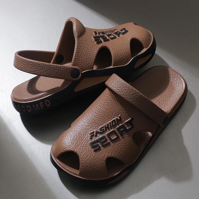 Men's Outdoor Sports Slippers In Plus Size for Summer Beach Wear, Men's Outdoor Cool Slippers