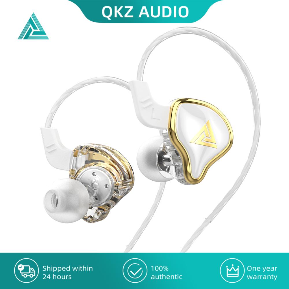 QKZ AERS Wired Earphones HIFI Heavy Bass In Ear Monitor 3.5