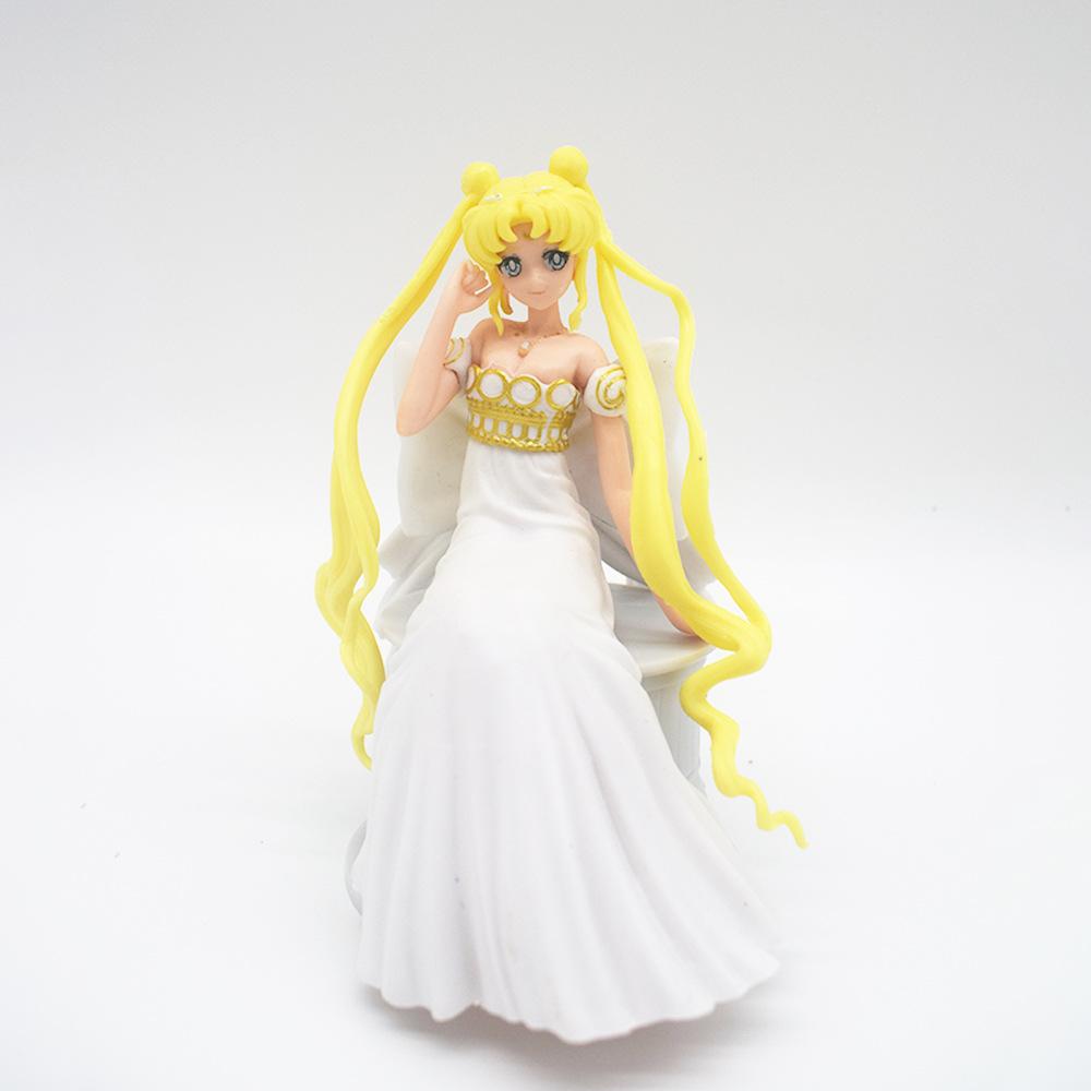 Sailor Moon Princess PVC Modello Anime Action Figure Stanza Desktop Ornamento Giocattolo Bambola