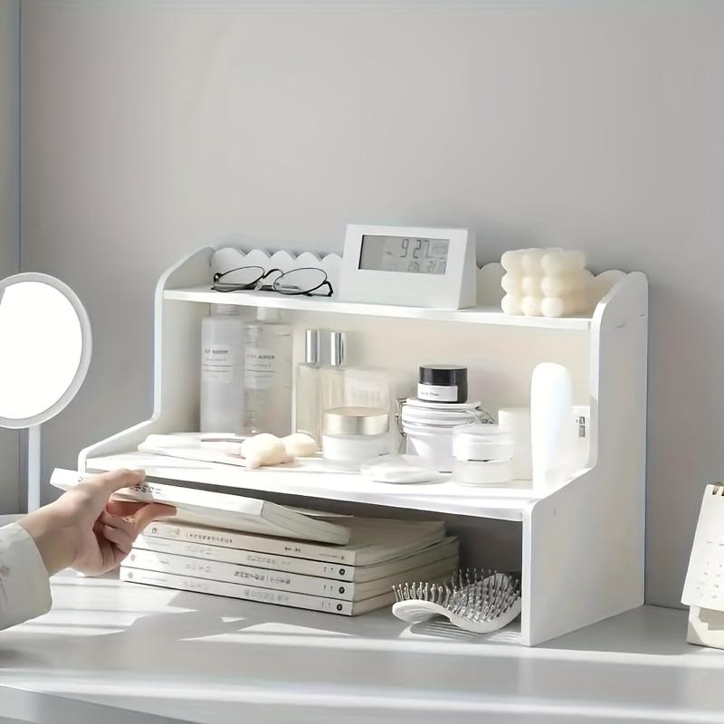 [Double-Layer Organizer]Office Cosmetics, Stationery, Books, Storage and Organizing Rack