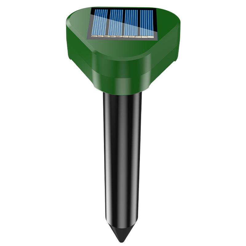 4pcs a Set Solar Bird Repeller Waterproof Orchard Farmyard Snake and Rat Exterminator Outdoor Ultrasonic Animal Repeller