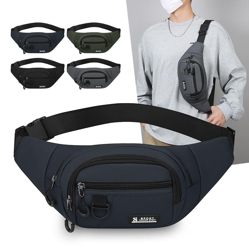 Unisex Mobile Waist Bag Large Capacity Water Resistant Multifunctional Durable Construction Site Work Belt Bag