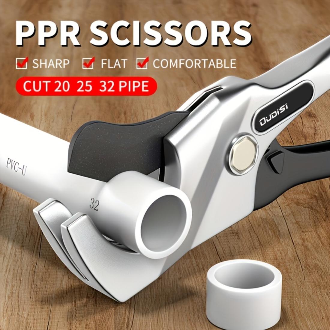 0-35mm/42mm/51mm/75mm Heavy Duty Pipe Cutter with SK5 Steel Blade, Quick Cutting Tool for PPR PVC Aluminum Plastic Water Tube and Metal Pipe Cutting