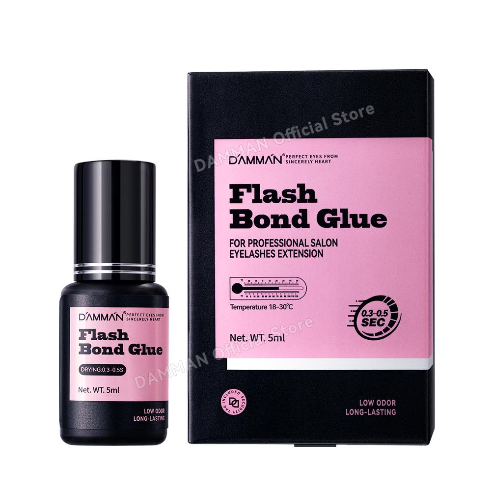 Damman Eyelash Glue Precise and lasting Black 5ml