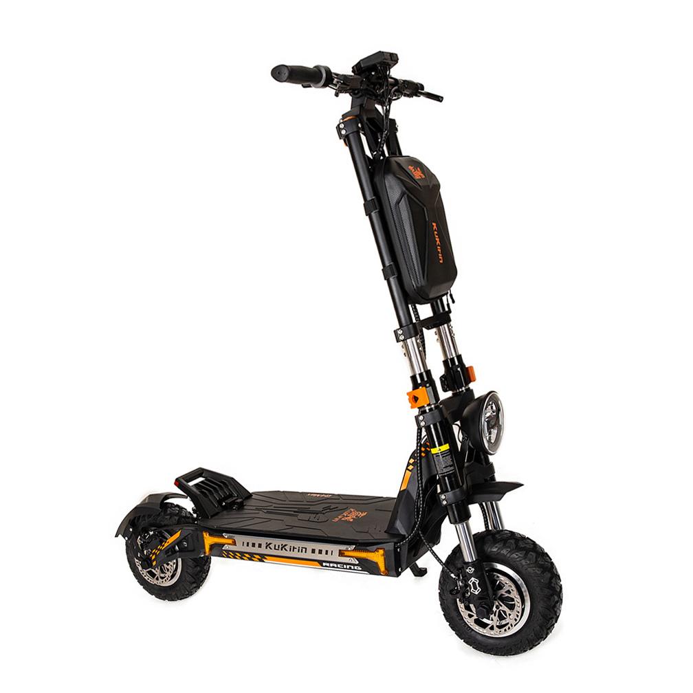 KuKirin G4 Max Long Range Electric Scooter, 60V 35.2Ah, 2×1600W, 12" Large Wheels, Up To 80km Range, with Front Waterproof Travel Bag