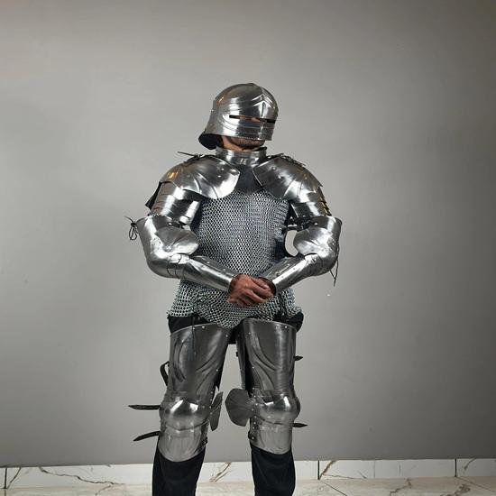 Gothic Armor Suit Medieval Knight German Full Suit of Armor 14Th Century Larp Cosplay Décor Armor Suit Best Gift