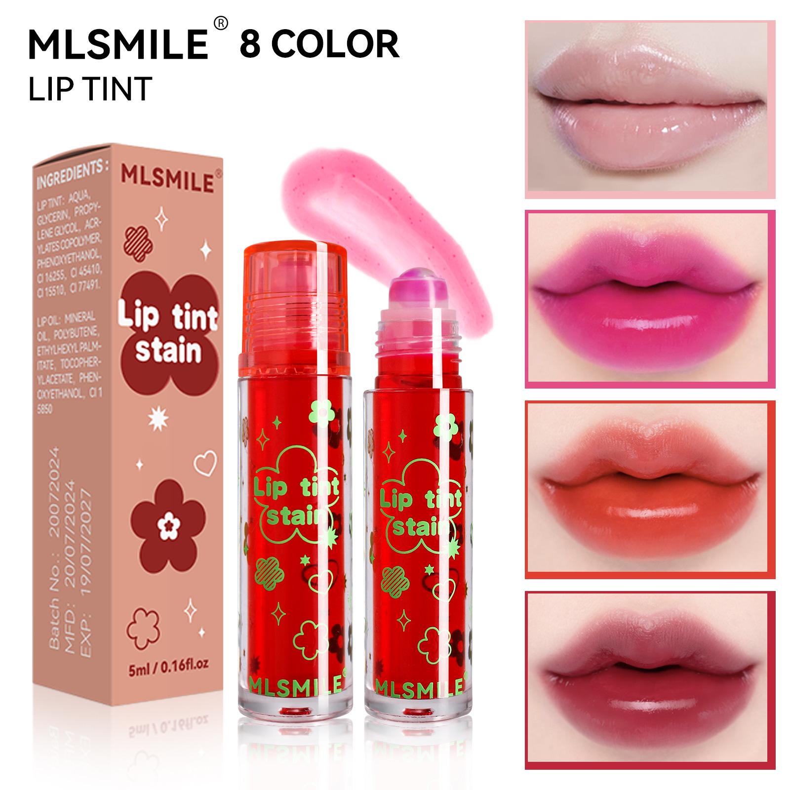 Mirror Water Light Jelly Lip Gloss Shiny Mirror Moisturizing Liquid Lipstick Glitter Lip Oil Glass Lip Stain Rollerball Lip Tint