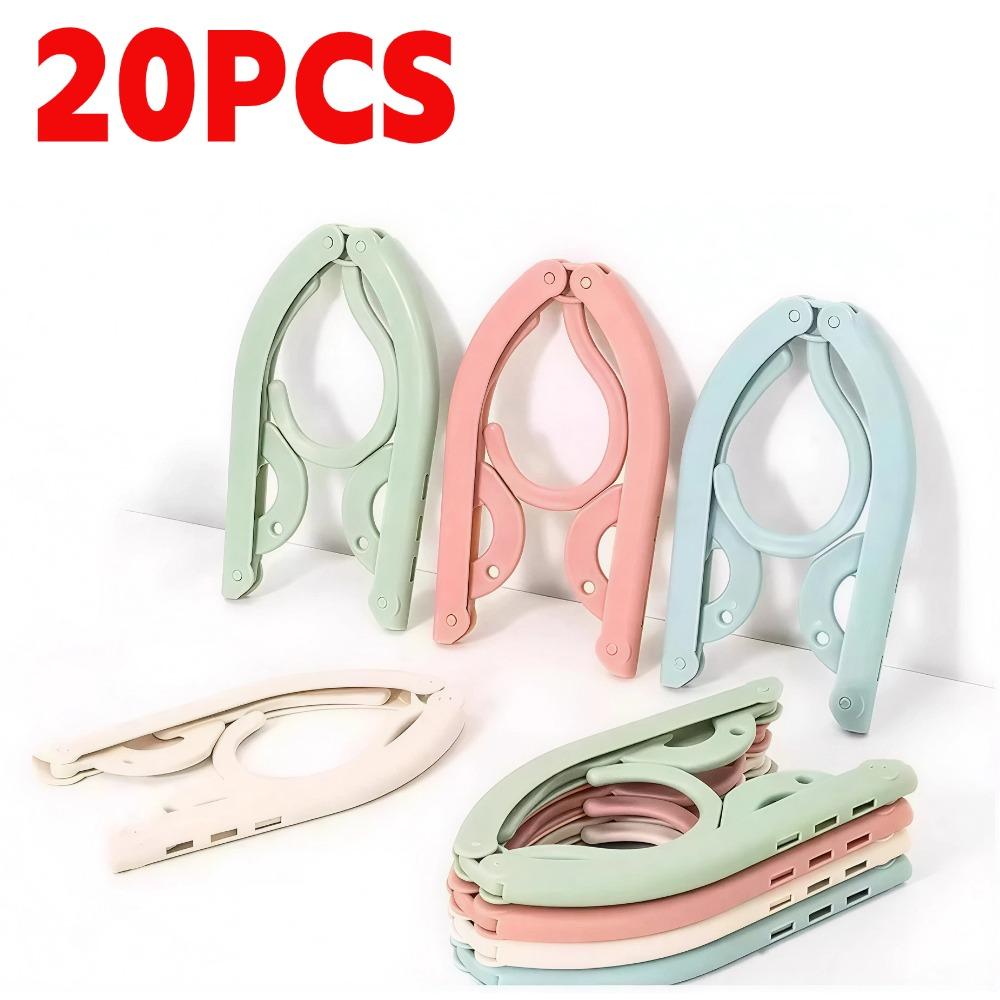Retractable Portable Travel Hanger Multifunctional Plastic Rack Drying Rack Pin Trousers Hanging Tool Storage Rack