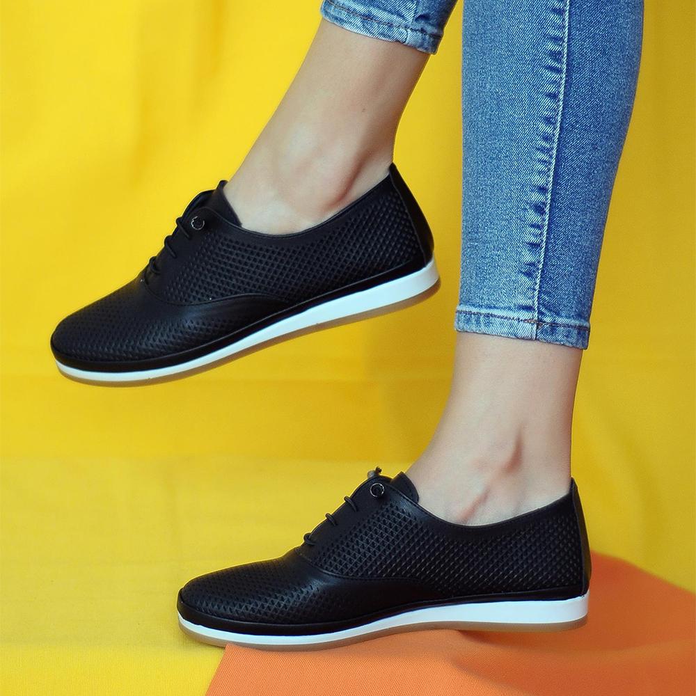 Suela anatómica cómoda forro interior cuero genuino moda nueva temporada zapatos de mujer 43-1542-22