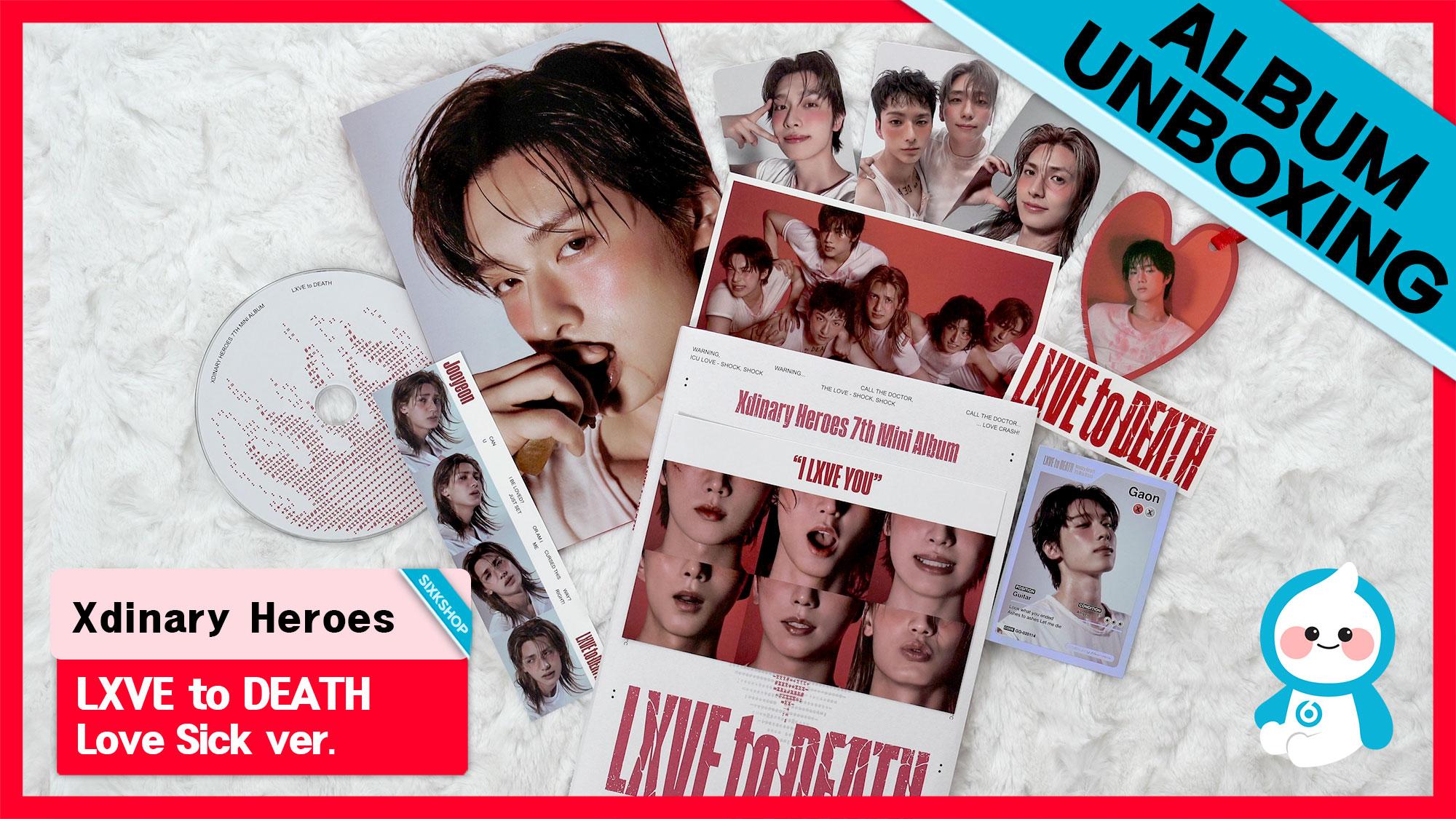 [Forhåndsbestilling]Xdinary Heroes - Mini 7. album [LXVE to DEATH](Online fordel)