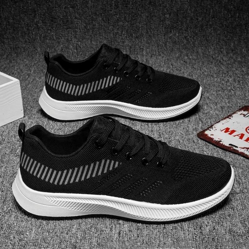 Men's Casual Light Mesh Sports Shoes Summer Breathable Cool Running Shoes Fashion Soft Sole Comfortable Non Slip Male'ssneakers