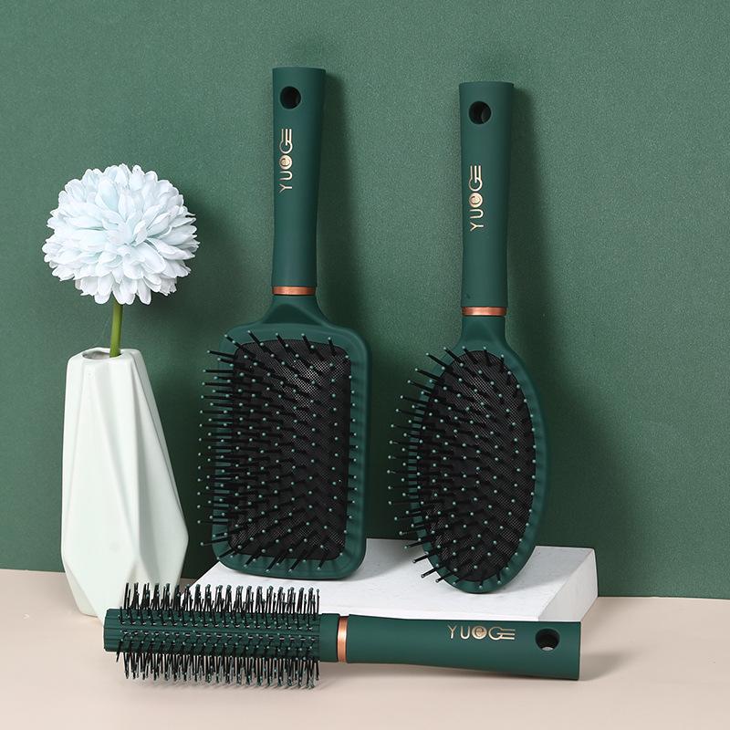 Antistatický kartáč na vlasy Magic Health Kartáč Masážní salon péče Hřeben pro styling rovných kudrnatých vlasů