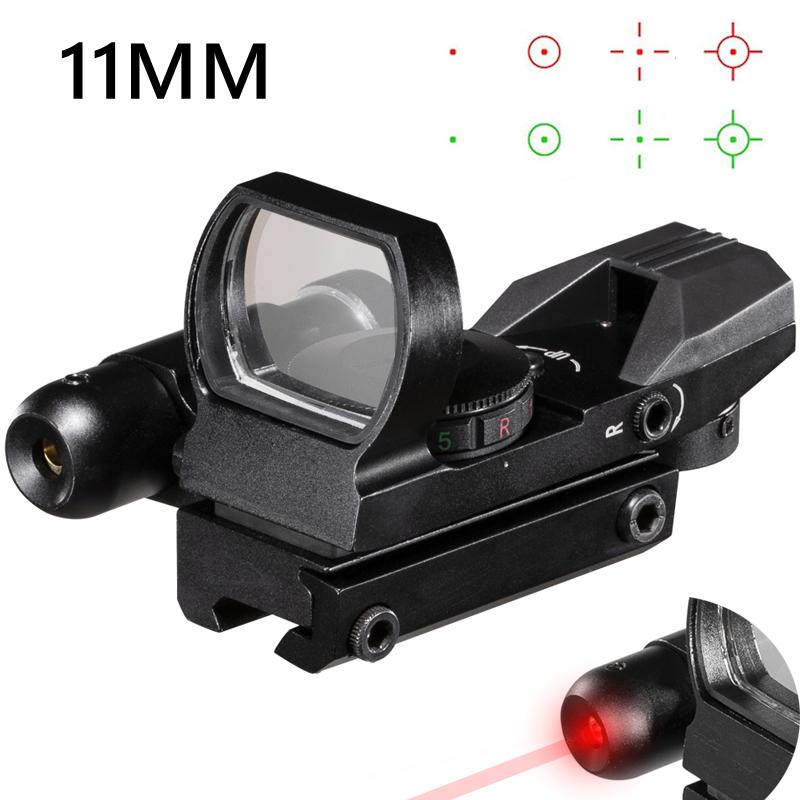 Red Dot Sight De Qd Sight 11/20mm Dovetail Sight Reflecting Optical Sight for Hunting