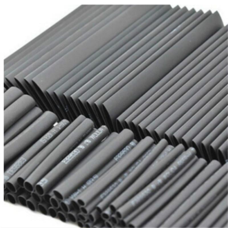 Insulation Materials 127pcs/ Weatherproof Heat Shrink Tubing Black Glue Glue Sleeve Assortment Kit