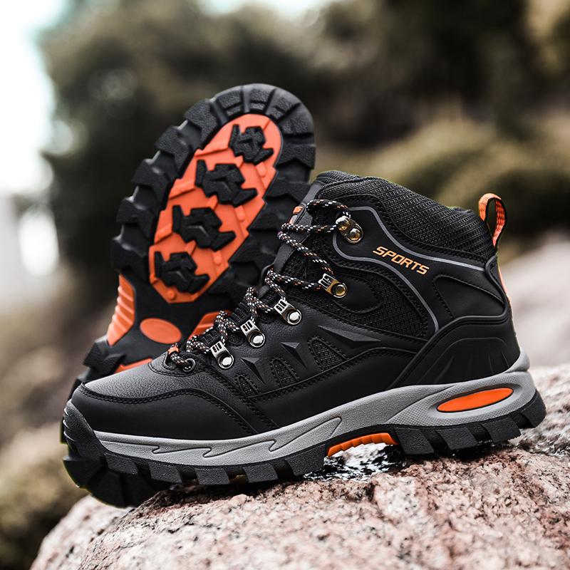 Unisex Footwear Men Boots Autumn Anti-Skidding Outdoor Trekking Hiking Shoes Ankle Boots For Men And Women
