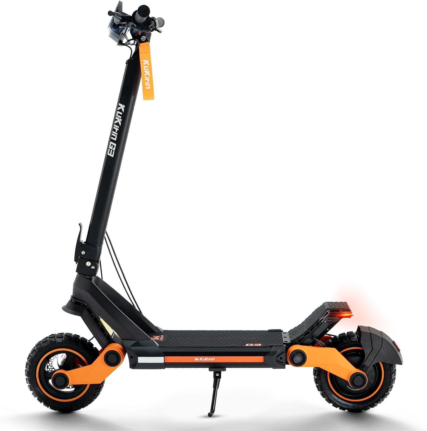 KuKirin G3 E-Scooter 60 KM Electric Scooter 52V 18Ah, Electric Scooter for Adults with 10.5" Tires