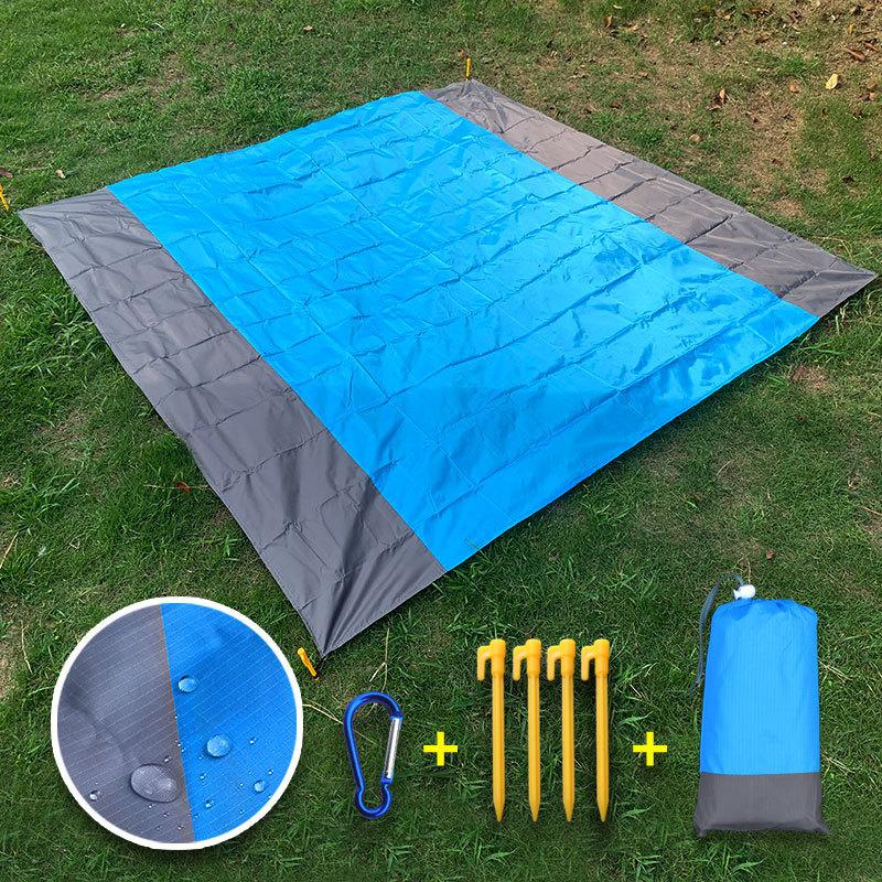 Outdoor Camping Wasserdichte und praktische faltbare zweifarbige Picknickmatte