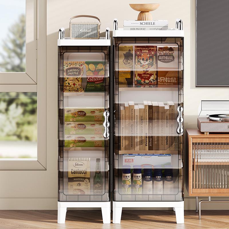 Toilet Storage Catbinet Bathroom Shelf Crevice Storage Cabinet Simple Multi-Layer Storage Cabinet Floor Standing Multifunctional Storage Cabinet