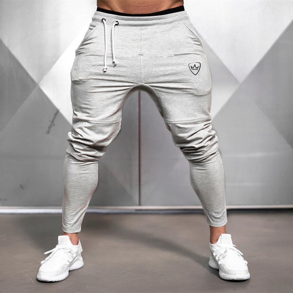 Men Jogger Pants Gym Fitness Sweatpants Running Sports Training Slim Trousers Track Pants