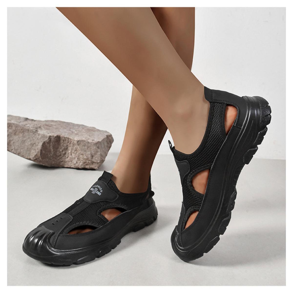 Herrensandalen, schwimmende Tauchschuhe, Strandschuhe, Outdoor-Wanderschuhe, Outdoor-Watschuhe