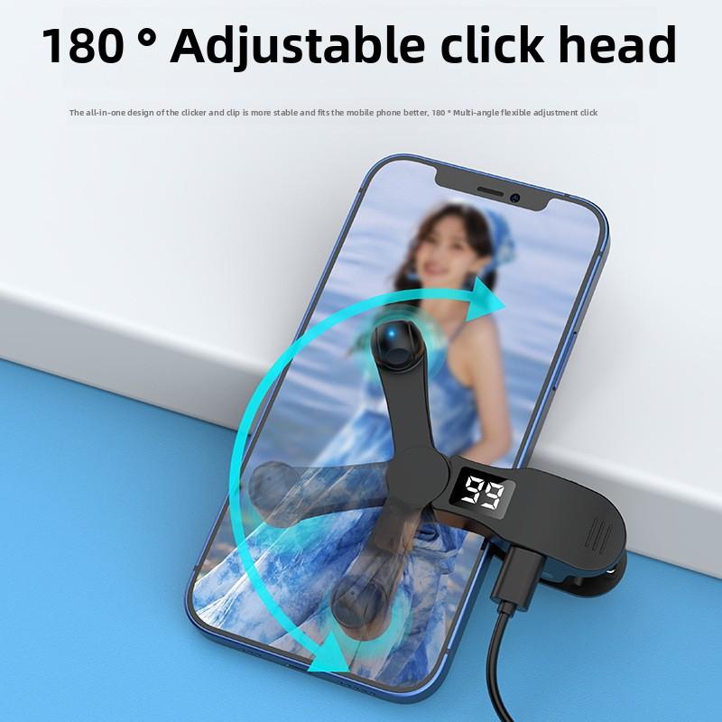 Auto Screen Clicker for Smart Phone Apps Video Live Streaming Gadget USB Simulator Smartphone Game Screen Touch Tripods Tapper