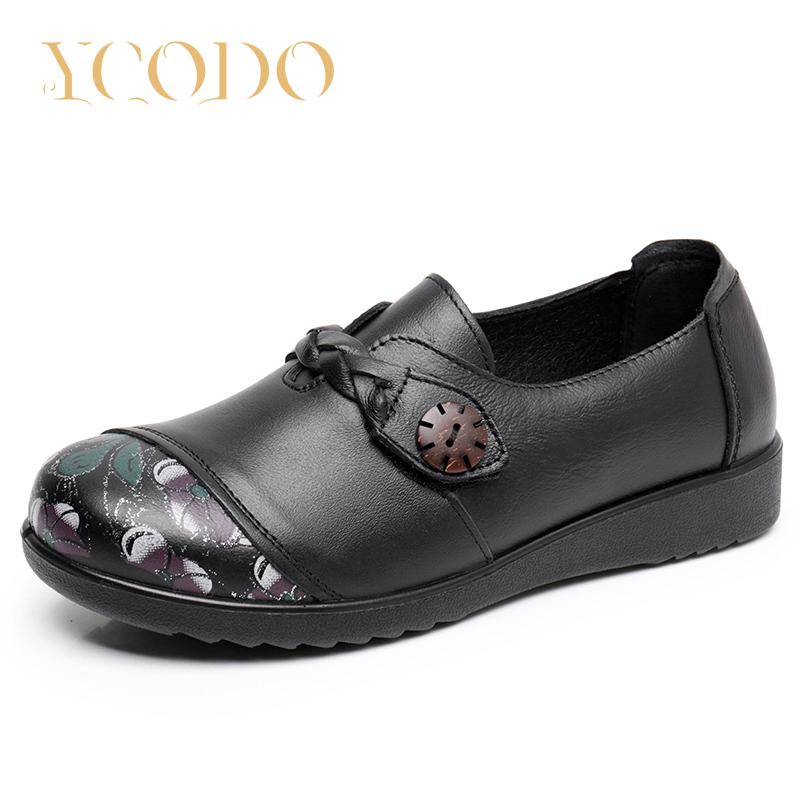 Primavara/Vara 2023 Pantofi confortabili din piele plate pentru femei