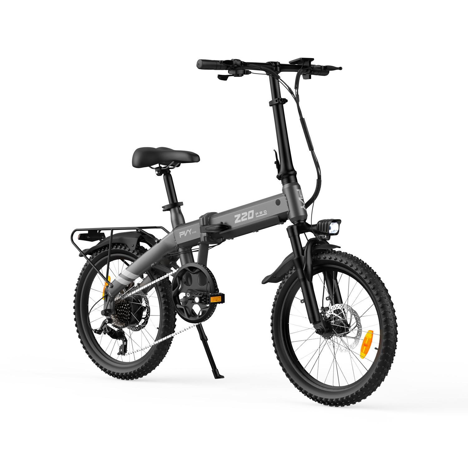 PVY Z20 PRO EVO Folding Electric Bike with APP & Torque Sensor, 36V 14.5Ah Battery