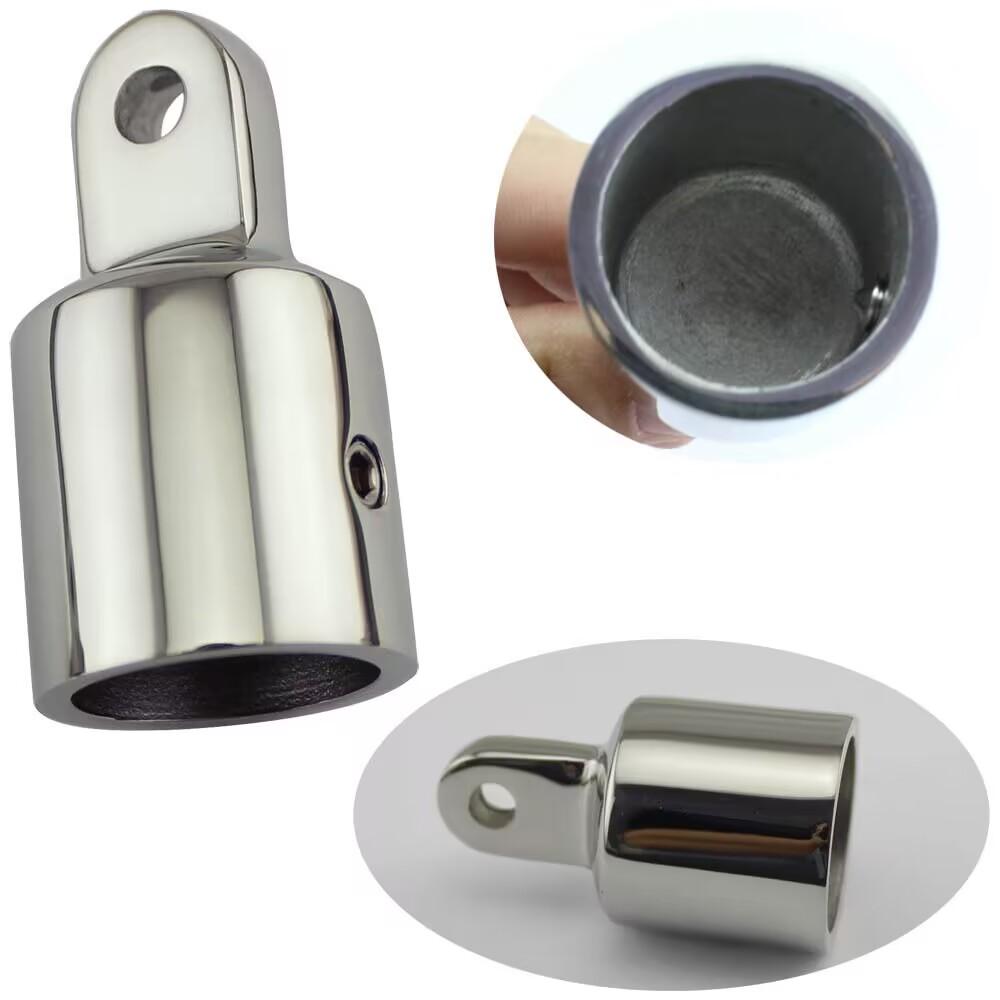 Stainless Steel 316 Sliding Cap Yacht Fittings Yacht Awning Fittings Fixed Parts