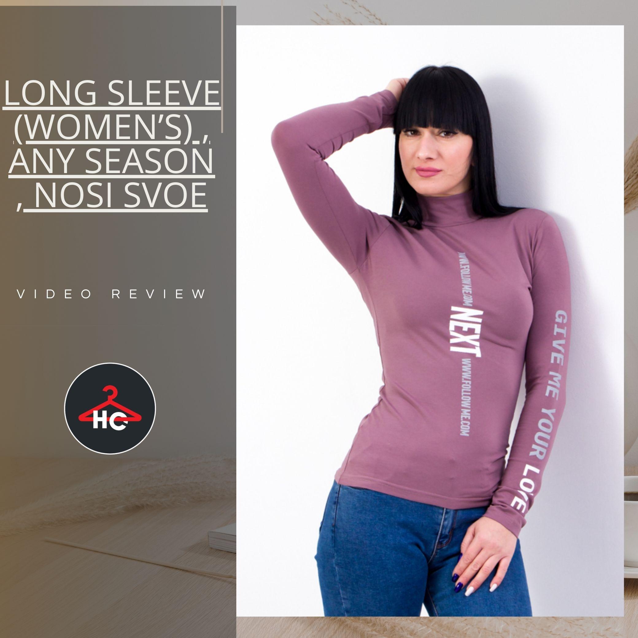 Long Sleeve (women’s) Any season 8047-036-33 HC