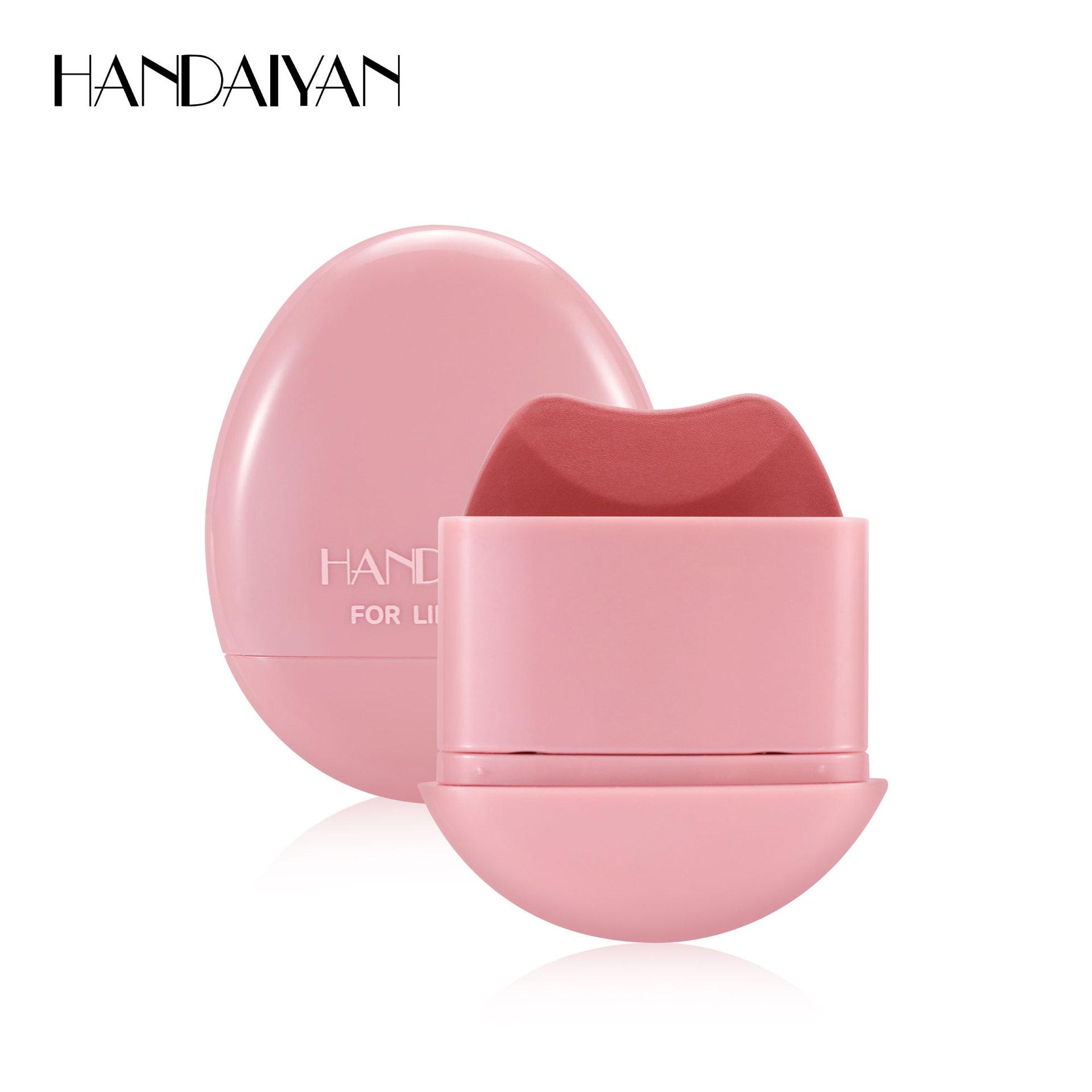Lip-shaped Lipstick Makeup Lazy Lipstick Velvet Matte Moisturizing Lip Gloss Waterproof Non-stick Cup Long Lasting Makeup