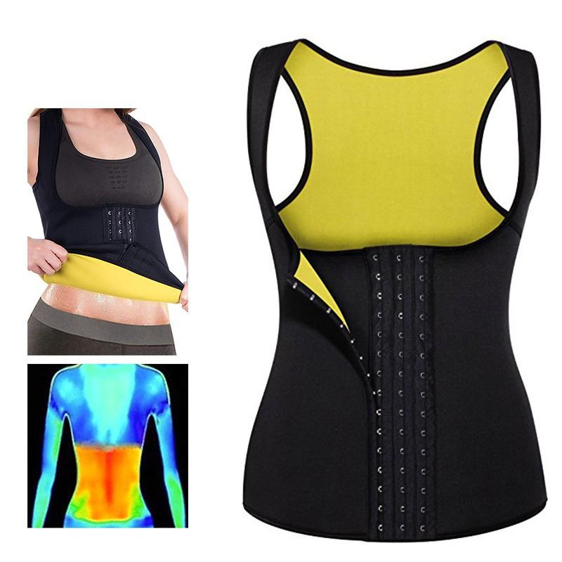 Women's Neoprene Underbust Waist Trainer Corset Steel Boned Waist Cincher Extender Tummy Control Body Shaper