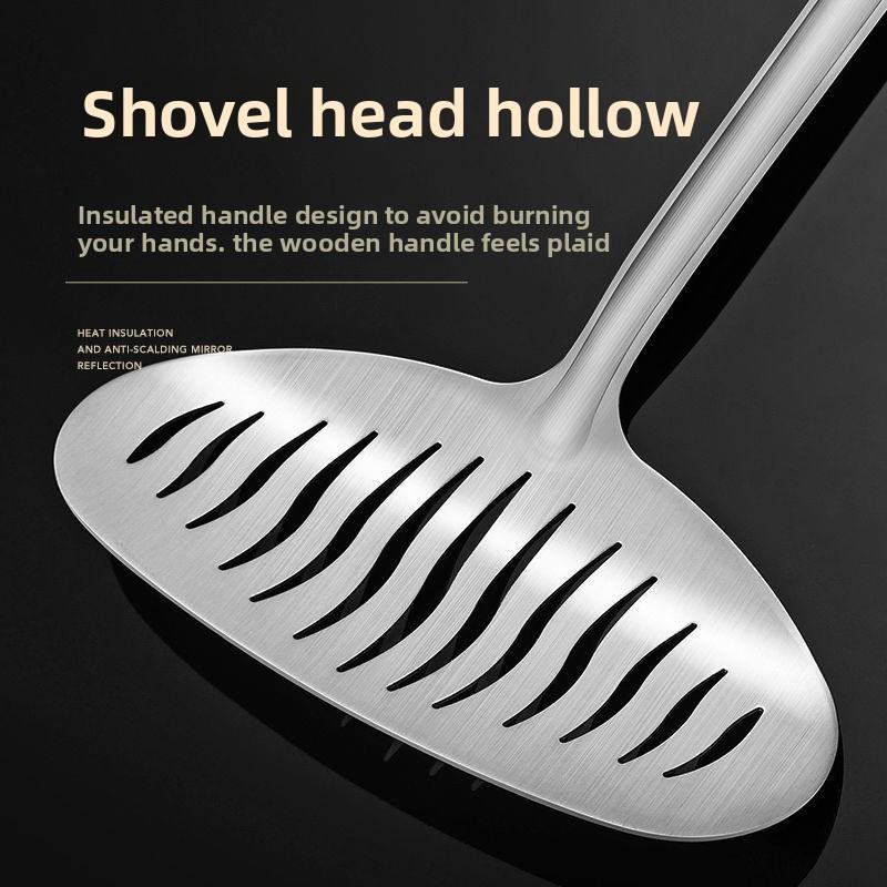 1PCS Stainless Steel Fish Steak Flip Shovel Frying Fish Flip Shovel