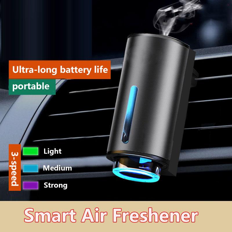 Type-C Rechargeable Car Air Freshener Automatic Mist Long-Lasting Fragrance Portable Car Air Freshener Starts/Stops with the Car