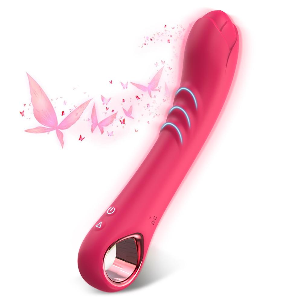 Dildo Vibrator for Women Rose Toy Vibration Vagina Clitoris Massager Erotic Toys Female Penis Vibrators Adult Sex Products Shop