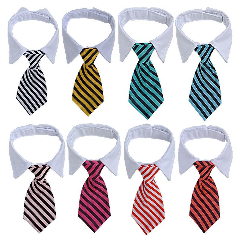 Cravatta formale per cani e gatti Cravatta per smoking Papillon nero e rosso per cani e gatti Accessori per animali domestici Tuta per cani e gatti di piccola taglia