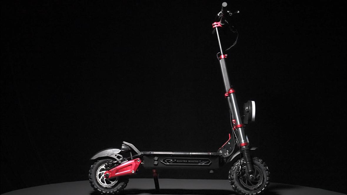 Dospělá elektrická koloběžka BOYUEDA S5 3000W*2 Motor 60V38Ah Baterie Maximální rychlost 85km/h
