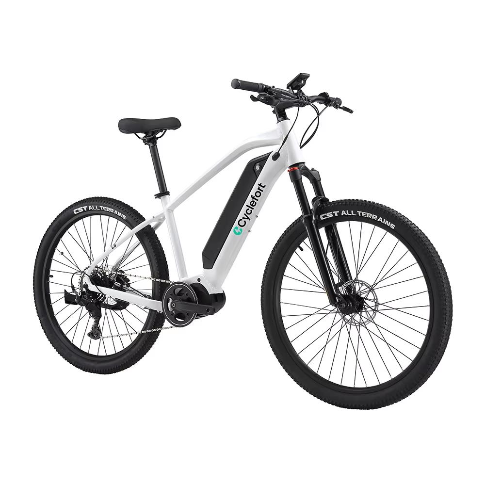 Cyclefort Rower górski elektryczny L5 z silnikiem środkowym 250W, Shimano 9-biegowy