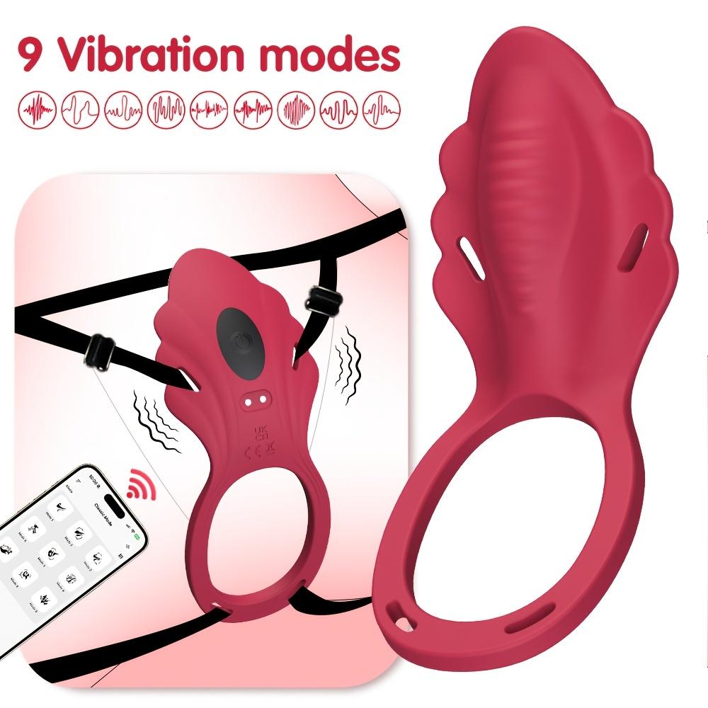 Wireless APP Control Wearable Panty Vibrator for Women Vibrating Clitoral Stimulator Penis Ring for Men Female Sex Toy Couples Sex Games