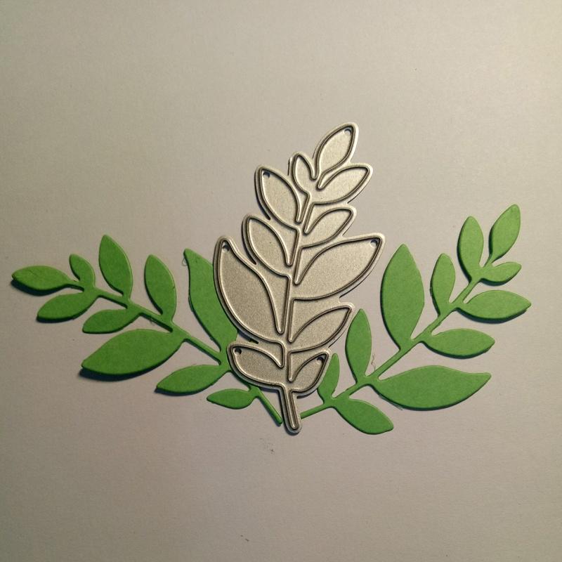 Tree Leaves Clear Stamps Steel Embossing Craft DIY Leaf Decoration  Metal Cutting Dies