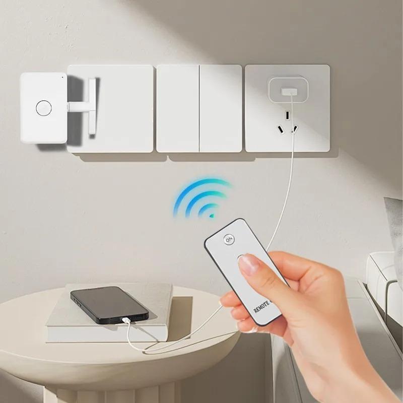 Wireless Home Controller Remote Switch Tool Automatic Button Pusher Intelligent USB Rechargeable Lazy Remote Control Light Off