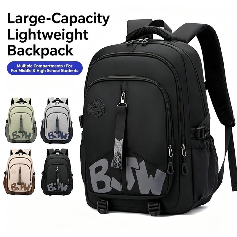 2026 Neue Mittelschule Schultasche Mode Einfach Oxford Junge und Mädchen Unisex Rucksack 6. Klasse Mittelschüler Große Kapazität Reise Rucksack